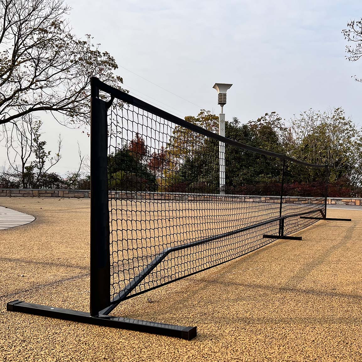 Portable pickleball net 22ft - Oval tube