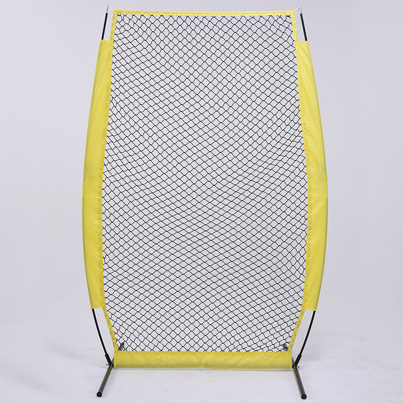 I frame pitcher protection net