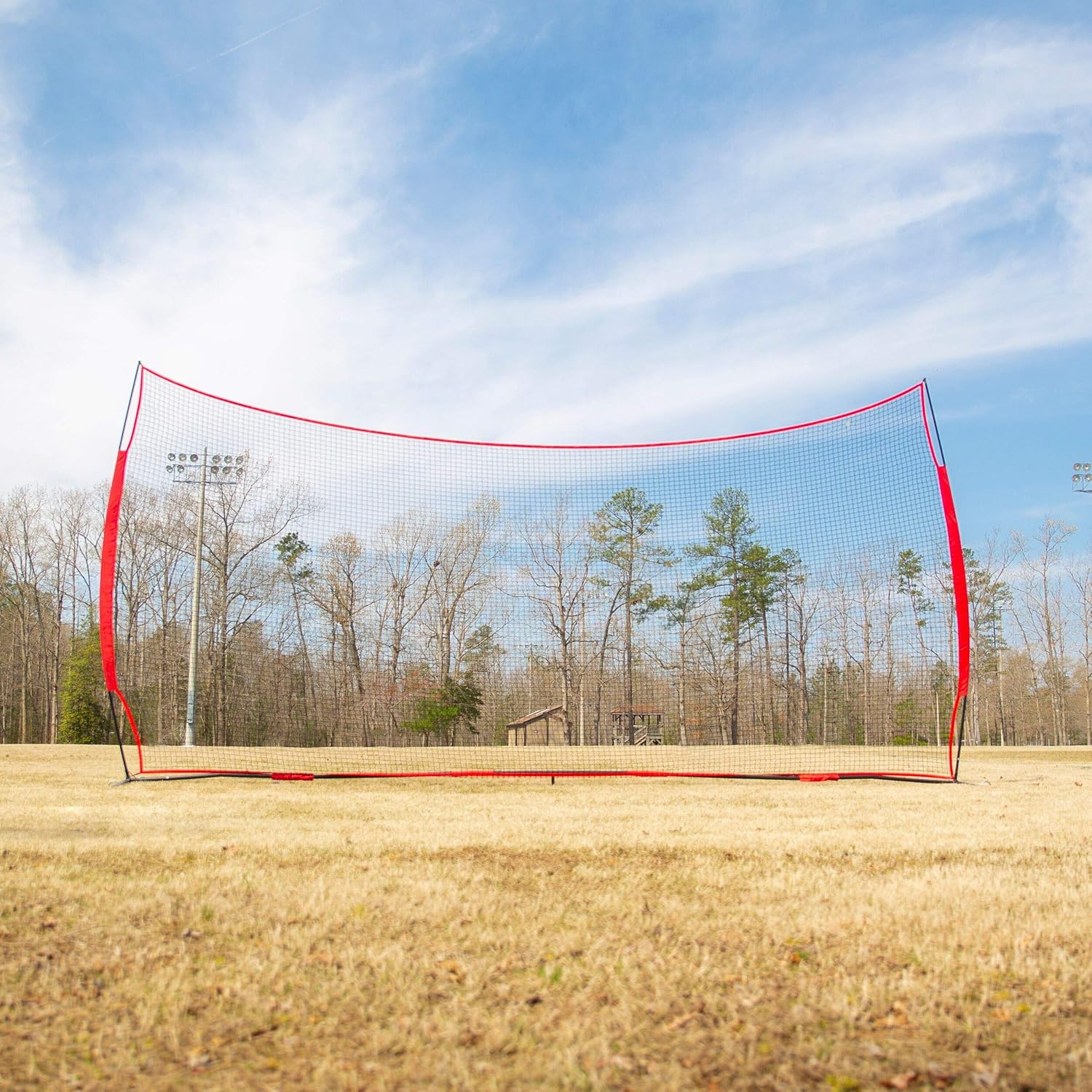 Portable backstop net