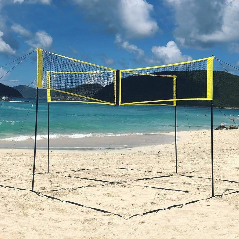 Crosse volleyball net